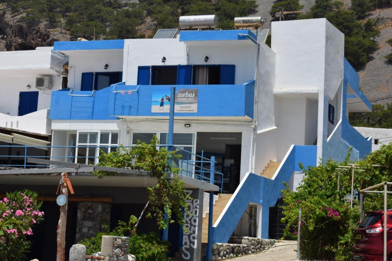 Zorbas Studios Ajía Rúmeli Kültér fotó